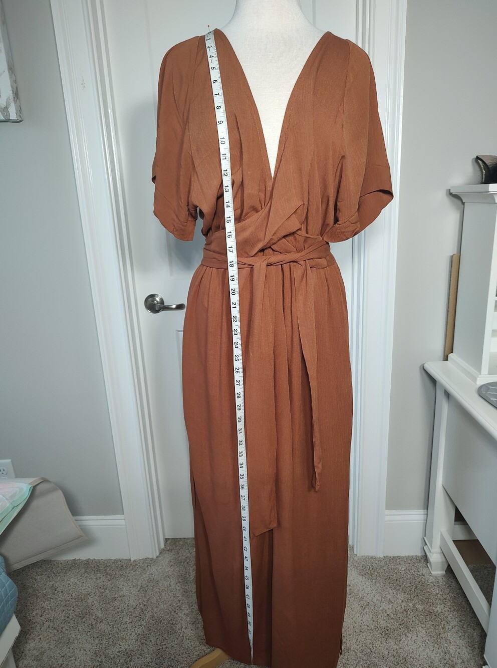 Melody Maxi Dress | Cinnamon Wrap Maxi Dress